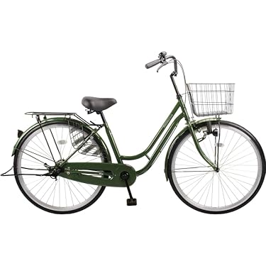 HIRO シティサイクル ベージュ 前バスケット付き HIRO シティサイクル ベージュ 前バスケット付き HIRO様専用